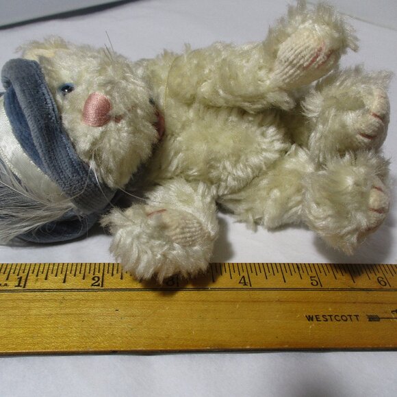 Vintage Tiny Small Boyds Bear Teddy with Blue Hat Boris Berriman - Picture 6 of 7